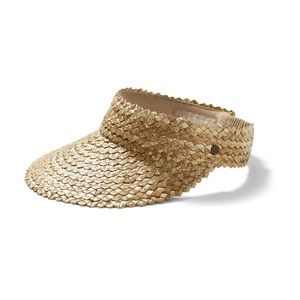 Hemlock Hat Co. Capri Visor in Honeycomb 🍯 ☀️ NWT